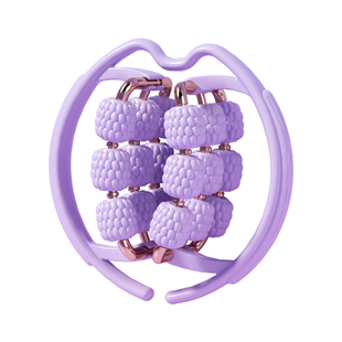 腿部按摩器环形夹腿滚轮瘦大腿小腿肌肉放松瘦腿神器多功能泡沫轴