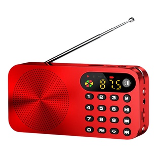 力勤Q6科凌老人收音机便携随身听可充电音乐播放器U盘插卡调频