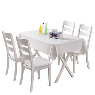 世凯一次性石头台布家用防水防油圆桌长方形餐桌布环保轻奢高级感