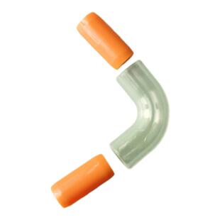 茶盘排水管弯头转接头茶几茶台下水管茶具配件硅胶软管90度弯头