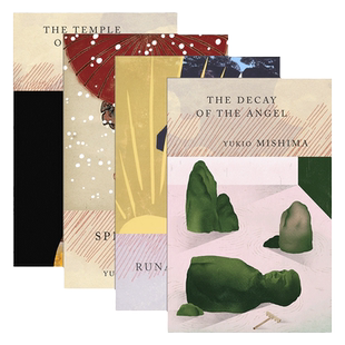 丰饶之海四部曲4册 英文原版小说 The Sea of Fertility 三岛由纪夫 Yukio Mishima春雪 晓寺 脱缰之马 天人五衰 进口英语书籍