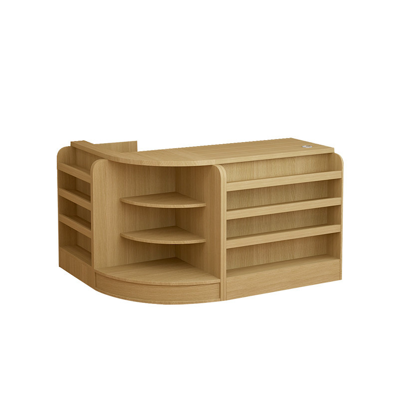 不锈钢面超市收银台烟酒柜便利店烟柜母婴店吧台店铺小型转角柜台