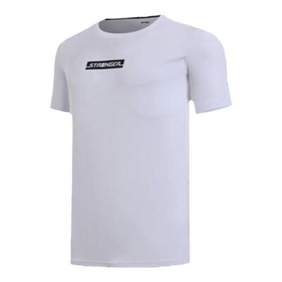 李宁男子短袖T恤训练系列速干透气半袖运动服夏季新款ATSN091