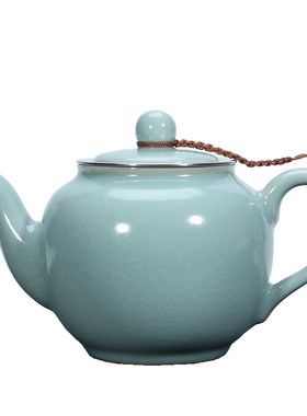 汝窑茶壶内置过滤网红茶泡茶器