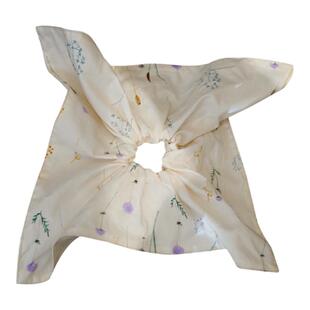 PAANLULUPAN小众设计新款花朵微妙爱情发圈高级头饰品女发饰发绳