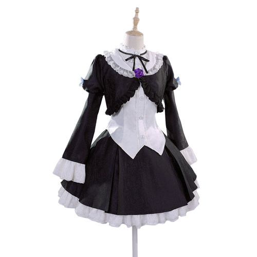 现货!俺妹黑猫cos服五更琉璃 我的妹妹哪有这么可爱cosplay洋装女
