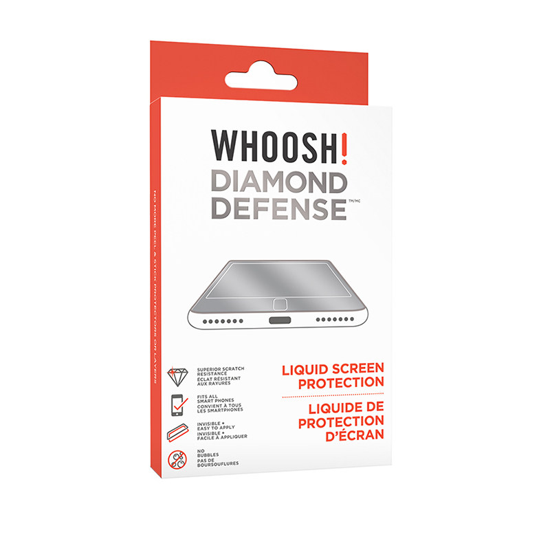 渣洗！DIAMOND DEFENSE iPhone 11 Pro/Xs Max纳米液体手机贴膜
