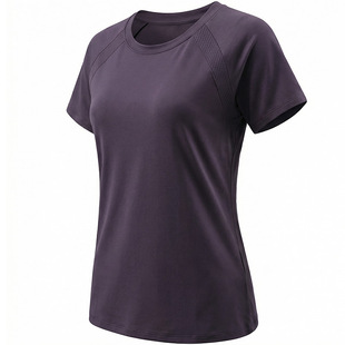 胖mm大码运动短袖女速干透气跑步专用上衣宽松显瘦瑜伽服套装夏季