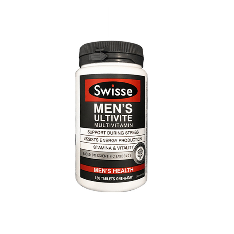 澳洲Swisse男性复合维生素青老年提高维生素b族片免疫力代购直邮