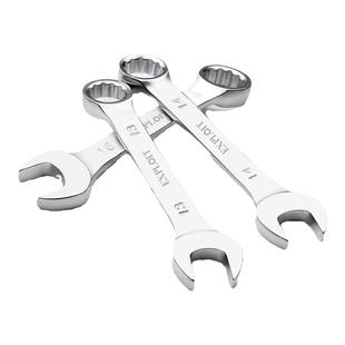 短柄两用扳手梅花开口工具套装10号13板子迷你亚光板手17mm呆扳手