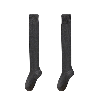 OYEM大腿袜保暖加厚防滑毛圈过膝