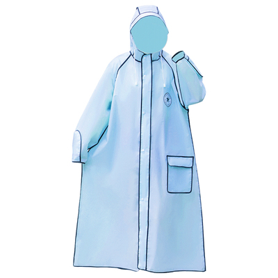 自由自在行走雨中无拘束