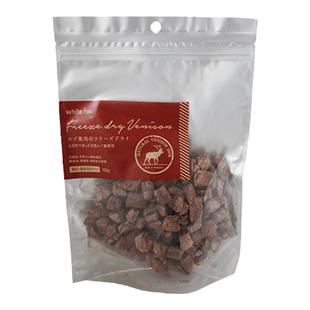 日本进口 现货white fox白狐北海道鹿肉冻干犬猫通用肉干宠物零食