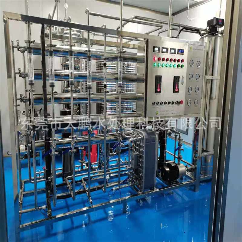东莞厂家直供0.25-100吨纯化水设备一体化化妆品生产用超纯化水机