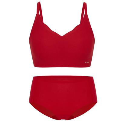 抱抱杯软支撑内衣内裤套装内外