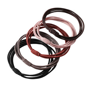 高弹力儿童发圈不伤发小女孩扎头发的新款头绳耐用橡皮筋马尾发绳