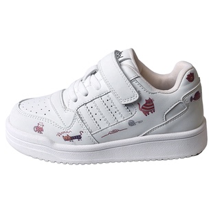 防水女童小白鞋中大儿童运动板鞋2026春秋季新款宝宝白色休闲鞋子