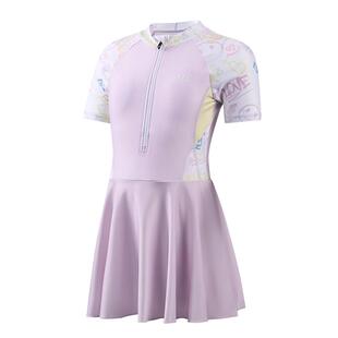 361儿童泳衣女孩连体中大童2025新款初中生保守夏季防晒女童泳衣