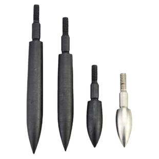 新款箭头 100/150/200/250/300/350gr格令靶箭头加配重不锈钢靶头