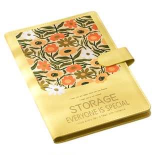 原创大号定期存单夹大额存折存单收纳本银行支票多功能收纳册高档多用途储蓄票据夹家用文件夹高颜值卡包收藏