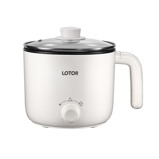 lotor宿舍学生电煮锅1-2人多功能家用迷你小型火锅寝室小锅小电锅