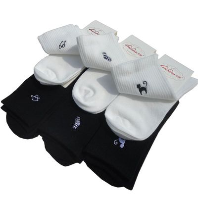 2024秋冬新款街头网红中筒袜