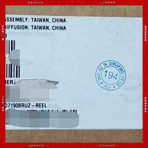 【问价】AD7190BRUZ-REEL    高精密测量应用