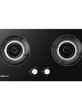 康宝燃气灶煤气灶家用厨房灶具台嵌两用一体式火盖天然气2QB608