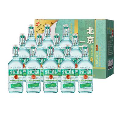 出口小方瓶42度翡翠500ml*12瓶装