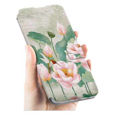 红米note12pro手机壳翻盖防摔