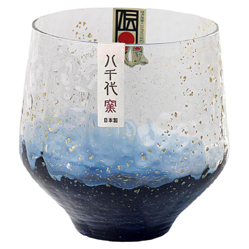 日本东洋佐佐木手工金箔星空杯