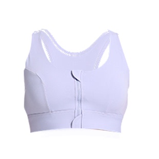 7A抗菌前拉链瑜伽背心女士高强度防震运动内衣跑步训练健身文胸