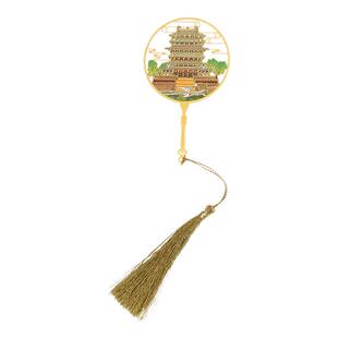 黄鹤楼滕王阁岳阳楼鹳雀楼文创金属书签景点纪念品古风文创礼品