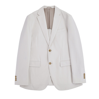 舒适弹力高密针织料男士休闲西装