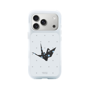 iosco原创设计【星星千纸鹤】新款适用苹果18ProMax手机壳气囊防摔iPhone17pm磁吸白色17Pro保护ip超薄全包