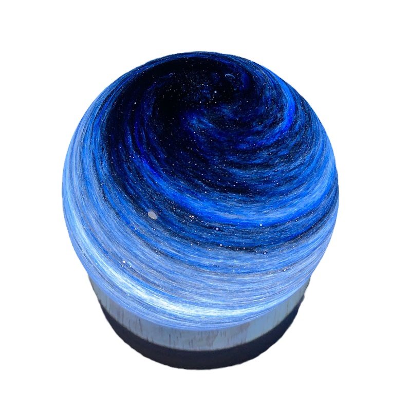 「左耳说」星球灯水晶球桌面摆件星空夜灯男女生小众高级生日礼物