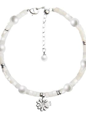 【明星同款】ChillTalent•小雏菊简约百搭手链高级珠串手串