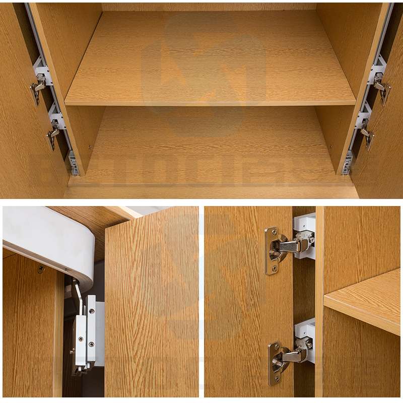 隐藏折叠蝴蝶门口袋门五金配件 侧装插入伸缩柜门回旋门滑轨导轨