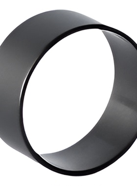 原创陶瓷磨砂戒指极简黑色高级日式百搭不掉色雾面情侣指环男女潮