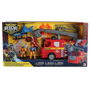 军事模型DIY儿童益智玩具集多美轰天勇将系列救火车套装 546053