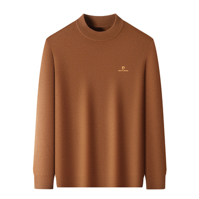 皮尔卡丹羊毛衫中年男士加厚毛衣