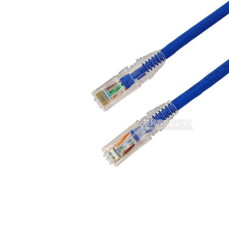 原装康普安普AMP六类非屏蔽千兆网线1/1.5/2/3/5/10米短网络跳线