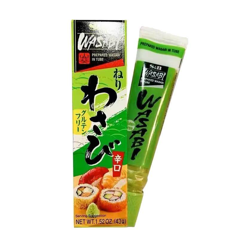 日本进口SB好侍芥末料理鱼生寿司刺身烧烤调味料青芥辣辣根山葵