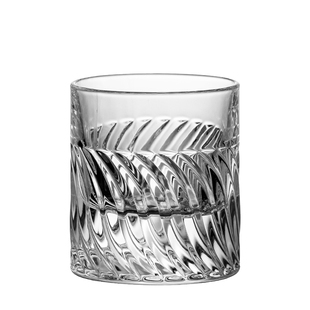 轻奢高档玻璃威士忌杯家用酒吧高端刻花雕花洋酒杯高级感白兰地杯