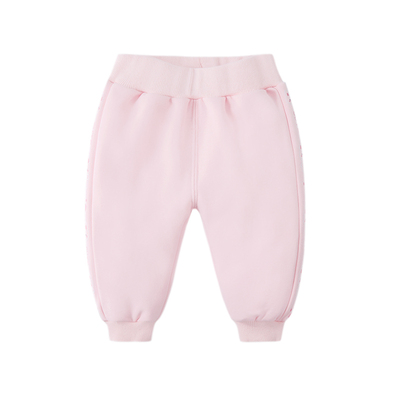 宝宝裤子冬季儿童束脚裤加绒婴儿长裤加厚女童童装男童屁屁裤冬装