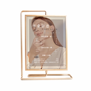 皮肤管理价格表设计美容院养生价目表定制美甲美睫纹绣桌牌摆台卡亚克力立牌双面美发店会员充值展示牌制作