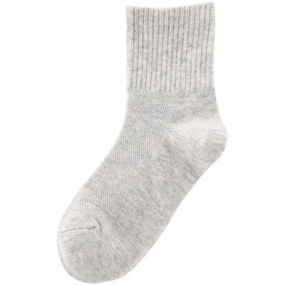 学生薄款透气运动吸汗防臭中筒袜