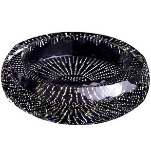 镶钻玻璃烟灰缸创意个性家用客厅办公室酒店高档会所轻奢欧式大号