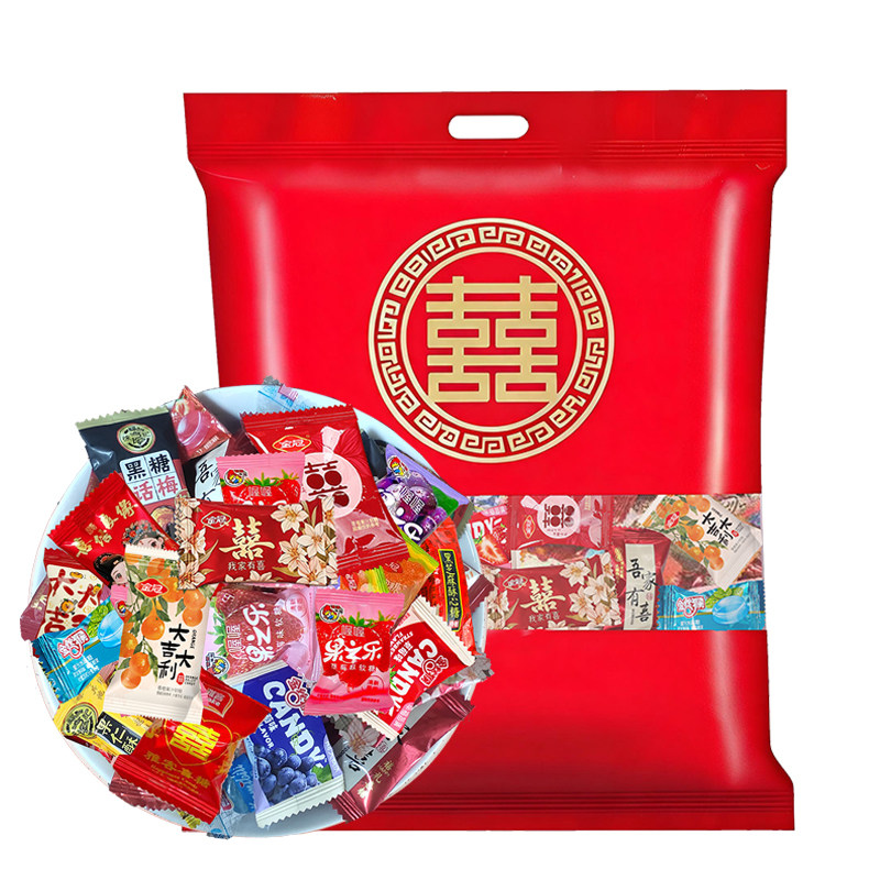 豪华婚庆订婚喜糖散装批发