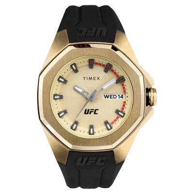 Timex天美时UFC联名款蜜糖肖恩奥马利钻石同款金色防水男运动手表